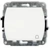 Karlik Elektrotechnik WP-4 TREND Mygtukas /varpelis/ balta WP-4