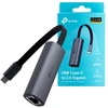 Karta jungiama į tinklą TP-LINK UE302C USB Type-C iki 2,5 Gigabit Ethernet tinklo adapteris