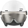 Slidinėjimo šalmas UVEX Wanted Visor pro V Baltas Matinis, dydis 54–61 cm