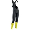 Dviratininko kelnės su petnešomis Northwave Fast 2 MS juodas-yellow fluo-XL