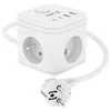 KERG SMART – 3 LIZDŲ MAITINIMO LIZDAS + USB-A+USB-C ĮKROVIKLIS 1,5M 3×1,5MM2 H05VV-F 16A/250V