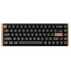 Keychron K6 HE klaviatūra Universali USB + Bluetooth Ruda, Juoda