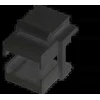 „Keystone“ tvirtinimo adapteris SC simplex / LC duplex adapteriui, juodas (100 vnt. pakuotėje) ALANTEC
