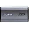 Kietasis diskas Adata SE880 1TB USB3.2A/C Gen2x2 išorinis SSD diskas, pilkas