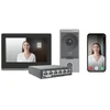 KIT/201S/372S/NSW2020 IP Wi-Fi vaizdo durų telefono rinkinys Uniview