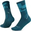 BUFF Merino MW Crew Socks MWC2 Socks, Mėlyna-Turquoise L