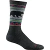 Kojinės merino Darn Tough VanGrizzle Boot Midweight with Cushion - charcoal