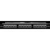 Q Lantec Patchpanel STP cat.5e 19 colių 1U 24xRJ45 LSA