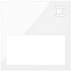 Kontakt-Simon Frame Kontakt-Simon Simon 100 10001610-130 vienvietis Minimalus baltas