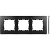 Kontakt-Simon Simon Detail 82 Triple Frame Detail Select-metal GRAFIT / Chrom bazė 8201630-241