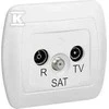 Kontakt Simon AAS/11 GN.RTV-SAT Baltas GALAS.