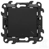 Kontakt-Simon Łącznik schodowy Simon 24 su podświetleniem LED (moduł) IP20/IP44 10AX juoda mat (NW6L.01/49)