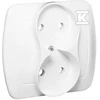 Kontakt Simon AG2/11 GN.PODW.B/U BIA.
