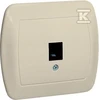 Kontakt Simon AT1E/12 GN.TELEFONAS VIENAS RJ12 SU KREMINIU GALIMU