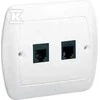 Kontakt Simon ATF2/11 GN.TELEF.2RJ11 PODW.BIA.