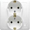 Kontakt Simon BGSZ2/11 BASIC SOCET Baltas