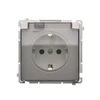 Kontakt Simon Kreipkitės į Simoną BMGSZ1B.01/11 Simon Basic Lizdas Schuko kištukas IP44 versijai (modulis) 16A, 250V~, varžtiniai gnybtai balta BMGSZ1B.01/11