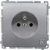 Kontakt Simon BMGZ1Z.01/21 BASIC SOCET INOX PLIENAS
