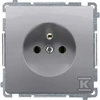 Kontakt Simon BMGZ1Z.01/21 BASIC SOCET INOX PLIENAS