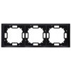 Kontakt Simon BMRC3/49 Simon Basic Frame 3 kartus Neos IP20 matinis juodas BMRC3/49