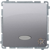 Kontakt-Simon Šviesos mygtukas Simon Basic single su apšvietimu 10AX 250V (BNS1L.01 / 21)