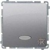 Kontakt-Simon Šviesos mygtukas Simon Basic single su apšvietimu 10AX 250V (BNS1L.01 / 21)