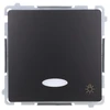 Kontakt Simon BMS1L.01/49 Simon Basic mygtukinis šviestuvas su LED apšvietimu (modulis) 10AX, 250V, greitos jungtys, juodas BMS1L.01/49
