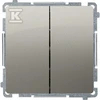 Kontakt-Simon Simon Basic dvigubas 10AX 230V satIII (BMW6 / 2.01 / 29)