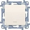 Kontakt-Simon Contact-Simon kryžminė jungtis Simon 10 CW7L.01/X/41 su LED apšvietimu be piktogramos modulio 10AX 250V~ varžtų gnybtai kreminiai