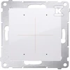 Kontakt-Simon Simon 54 GO Mygtuko valdiklis 30 veiksmų valdymui valdyti. išmaniuoju telefonu valdomas WiFi 230V (modulis) baltas DEK1W.01/11
