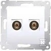 Kontakt-Simon Simon 54 garsiakalbio lizdas vienas baltas DGL2.01/11 (WMDG-010002-011)