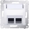 Kontakt Simon DKP2S.01/11 POKRYWA SIMON 54 Baltas
