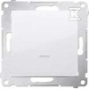 Kontakt-Simon Laiptų jungiklis Kontakt-Simon Simon 54 DW6L.01/X/11 su LED foniniu apšvietimu be piktogramos modulio 10AX 250V~ greitosios jungtys balta