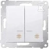 Kontakt Simon DW7/2L.01/11 JUNGTIS SIMON54 BALTA