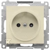 Kontakt-Simon Kontakt-Simon 55 TG1CZ.01/144 kištukinis lizdas be įžeminimo, su langinėmis, modulis 16 A, 250V~, greitos jungtys, šampano matinis