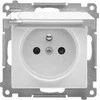 Kontakt-Simon Kontakt-Simon 55 TGZ1BCUZ.01/111 kištukinis lizdas IP44 versijai be sandariklio, modulis 16 A, 250V~, greitos jungtys, matinė balta