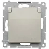 Kontakt-Simon Simon 54 Premium Kištukinis lizdas IP44 versijai su tarpine (modulis), varžtiniais gnybtais, kašmyrinis (DGZ1BZ.01/42)