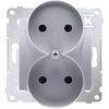 Kontakt Simon GN.2-KR.B/U PRISTATYMAS SIDABRINIS KILIMAS SIMON54