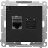 Kontakt Simon GN.2-KR.COM.RJ45 K.6E P.Juodas M.SIMON55