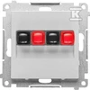 Kontakt Simon GN.2-CR.SPEAKER.2.5 ALU.MAT SIMON55