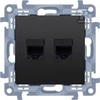 Kontakt Simon GN.2-KR.TELEF.RJ11 Juodas SIMON10