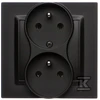 Kontakt Simon GN.2-KR.Z/U NO.PHASE Juodas SIMON10
