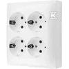 Kontakt Simon GN.4-KR.SCHUKO IP20 Baltas AQUACLICK