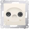 Kontakt-Simon SIMON54 RTV 1d B antenos lizdas galutinis kremas - DAK.01 / 41