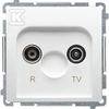 Kontakt-Simon RTV galutinis šakotas baltas - BMZAR1 / 1.01 / 11