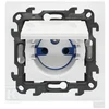 Kontakt Simon GN.DATA IP44 RAKTAS ANTIS JUODA BALTA SIMON24