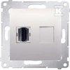 Kontakt-Simon HDMI lizdas Simon 54 grietinėlės (DHDMI.01 / 41)