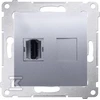 Kontakt Simon GN.HDMI MOD.MATINIS SIDABRAS SIMON54