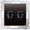 Kontakt-Simon Kištukinis lizdas su HDMI Simon 54 (DHDMI2.01 / 48)