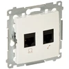 Kontakt Simon UŽBAIGIMO LIZDUKAS RJ-45 + RJ-12 D5T.01/11-SIMON54